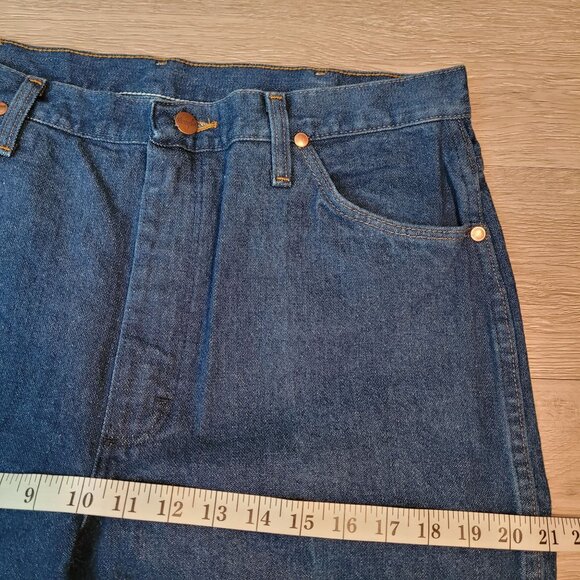 Wrangler Jeans Tag 36x32 Measures 35x32 Cowboy Cut Slim Fit Western 936PWD - Picture 7 of 10
